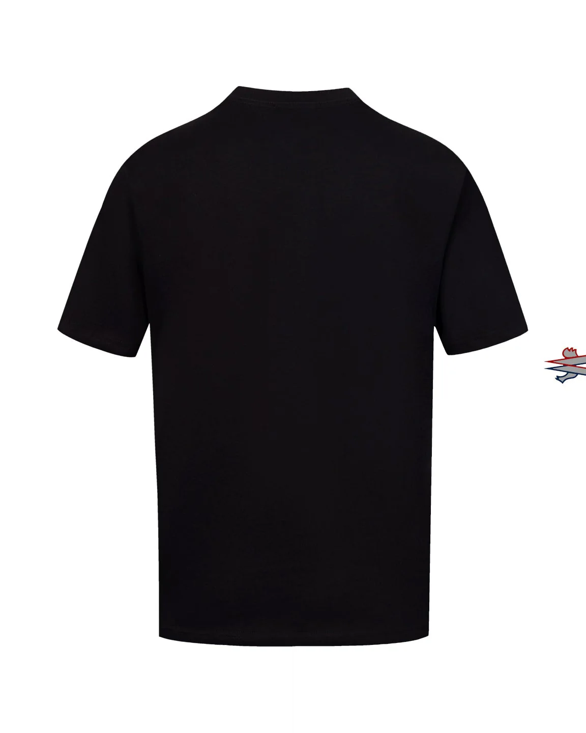 Fashion flocked cotton T-shirt