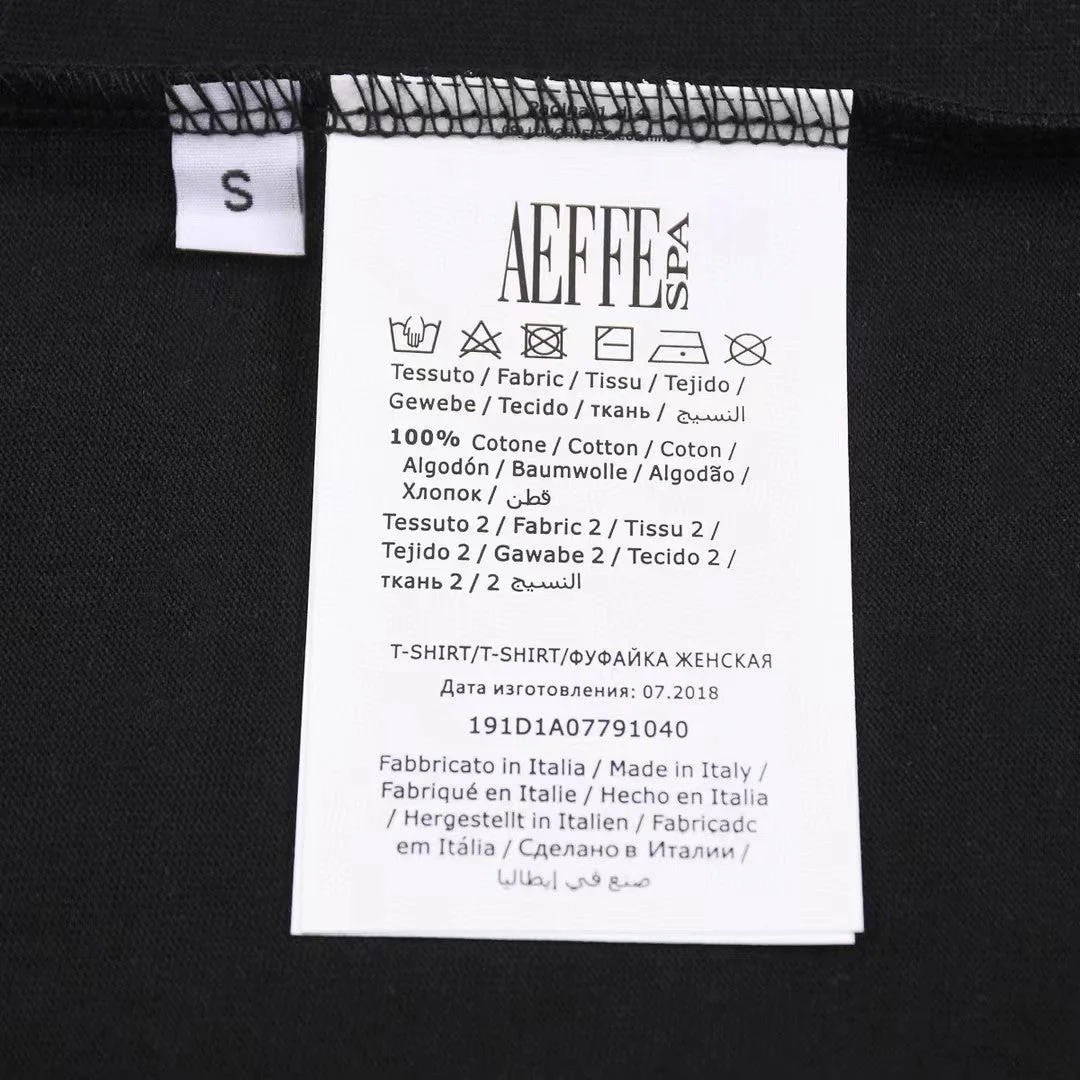 Cartoon print T-shirt