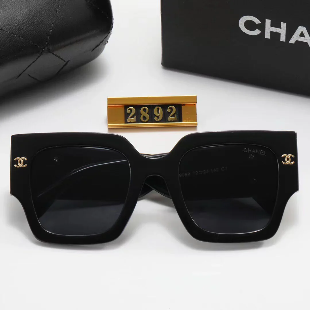 6 Colors Fashion Frame Big LOGO Sunglasses  2892