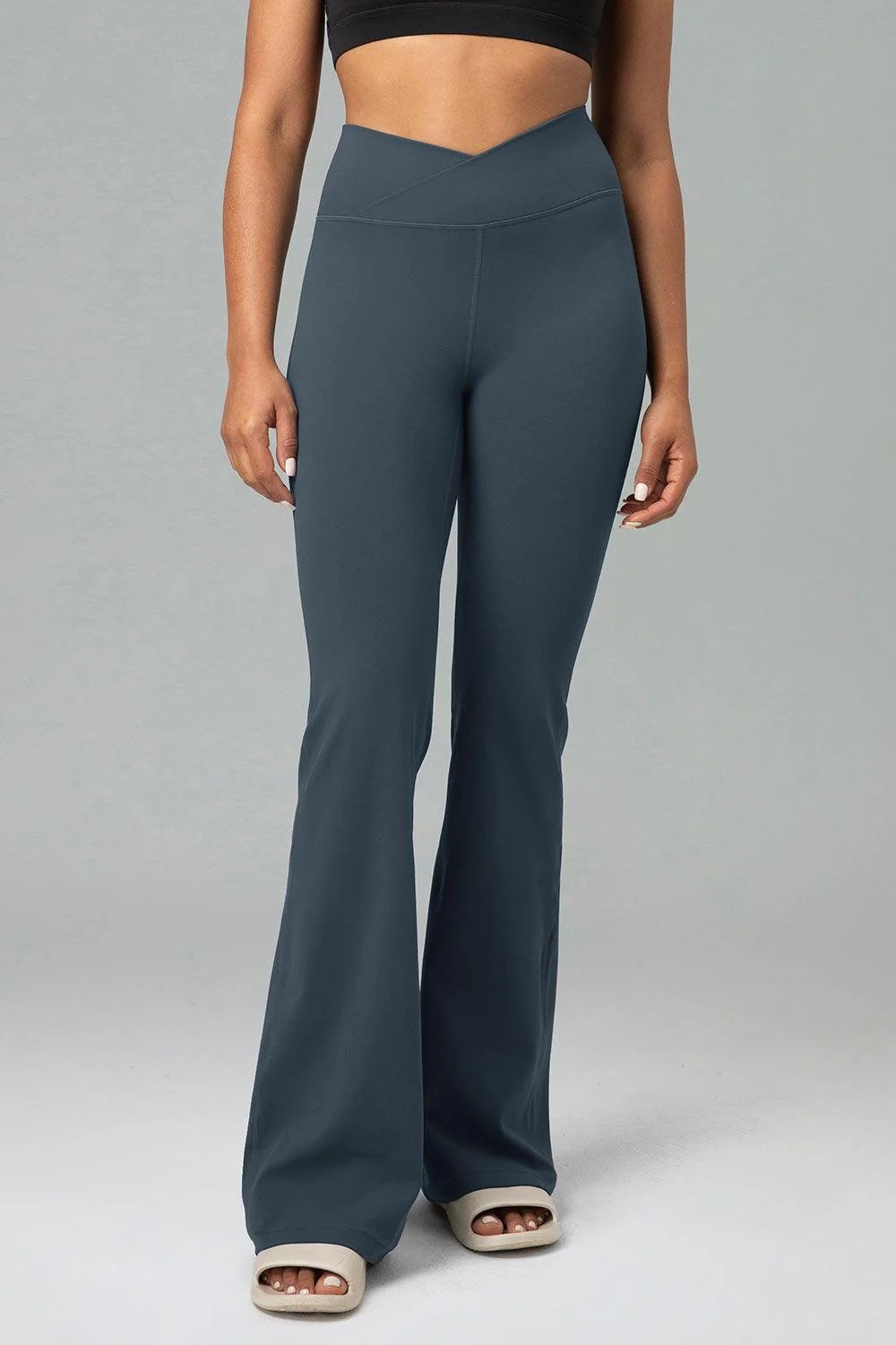 Dreamlux Crossover Yoga Pants Flared Legging Bootcut 31.5