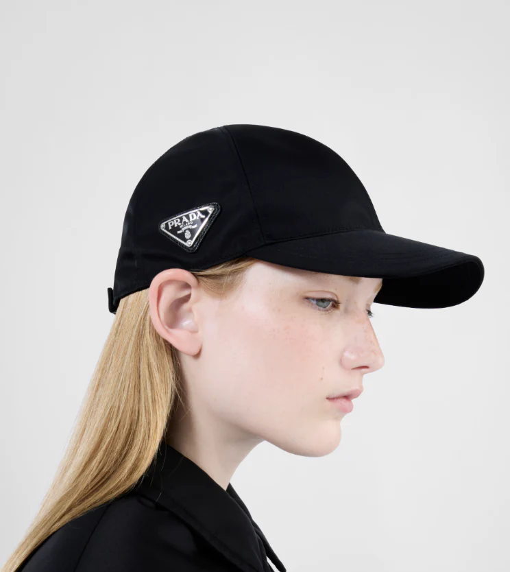 Recycled Nylon Monogram Baseball Cap