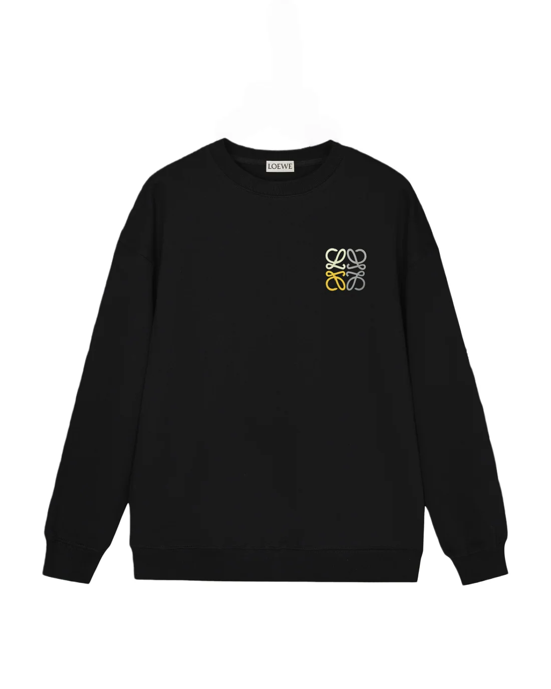 Printed cotton sweatshirt