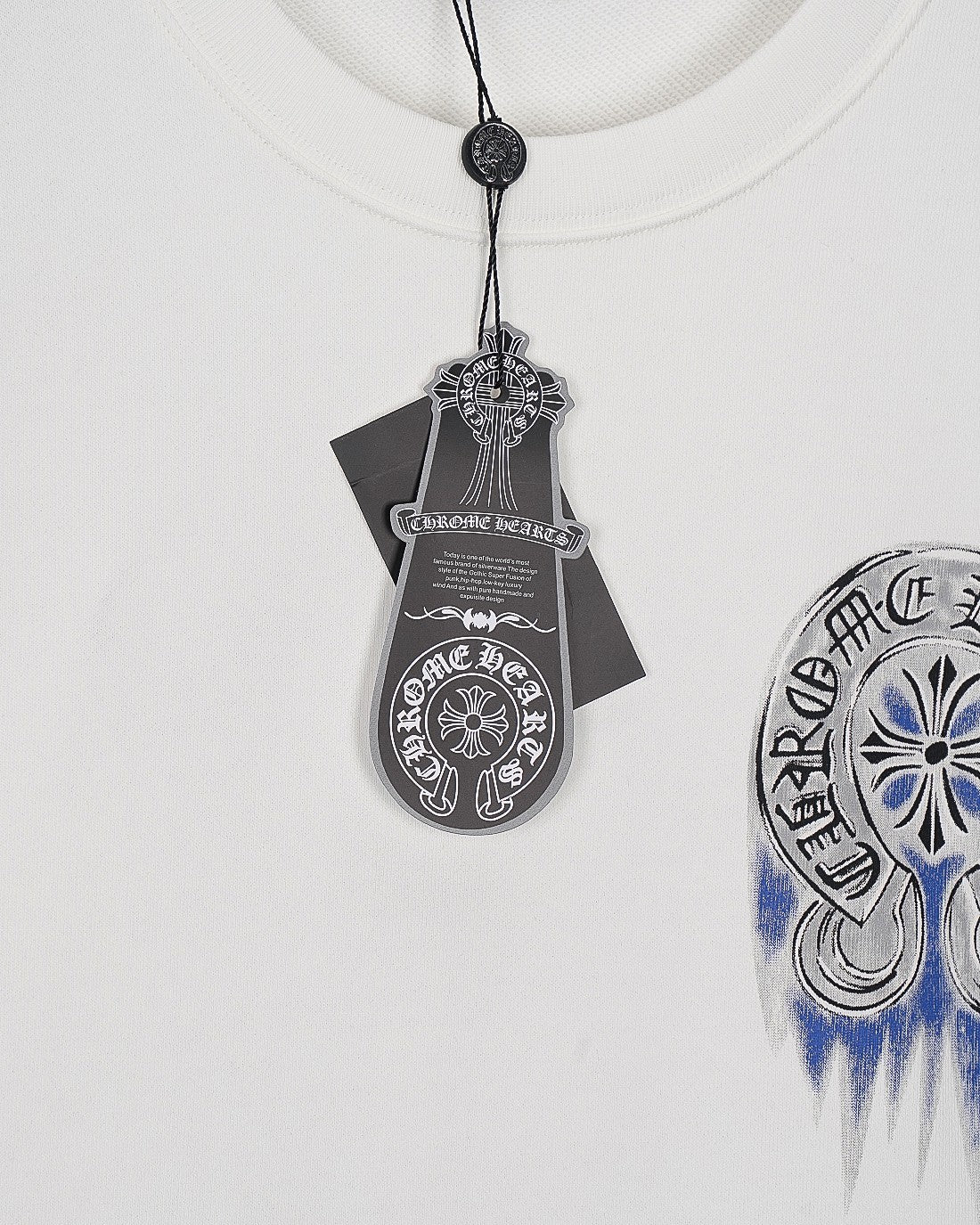 printed cotton sweatshirt