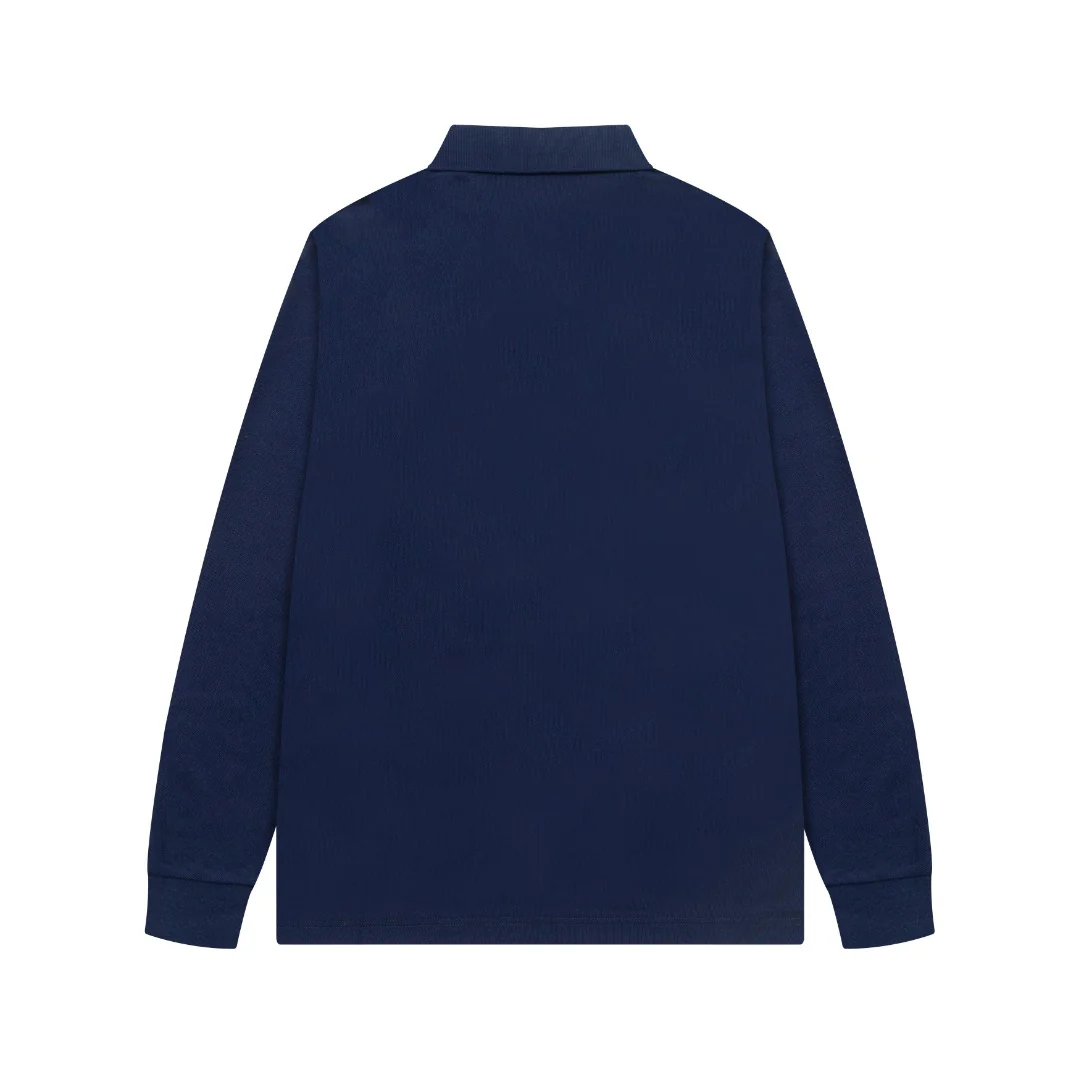 Knitted Lapel Polo Shirt