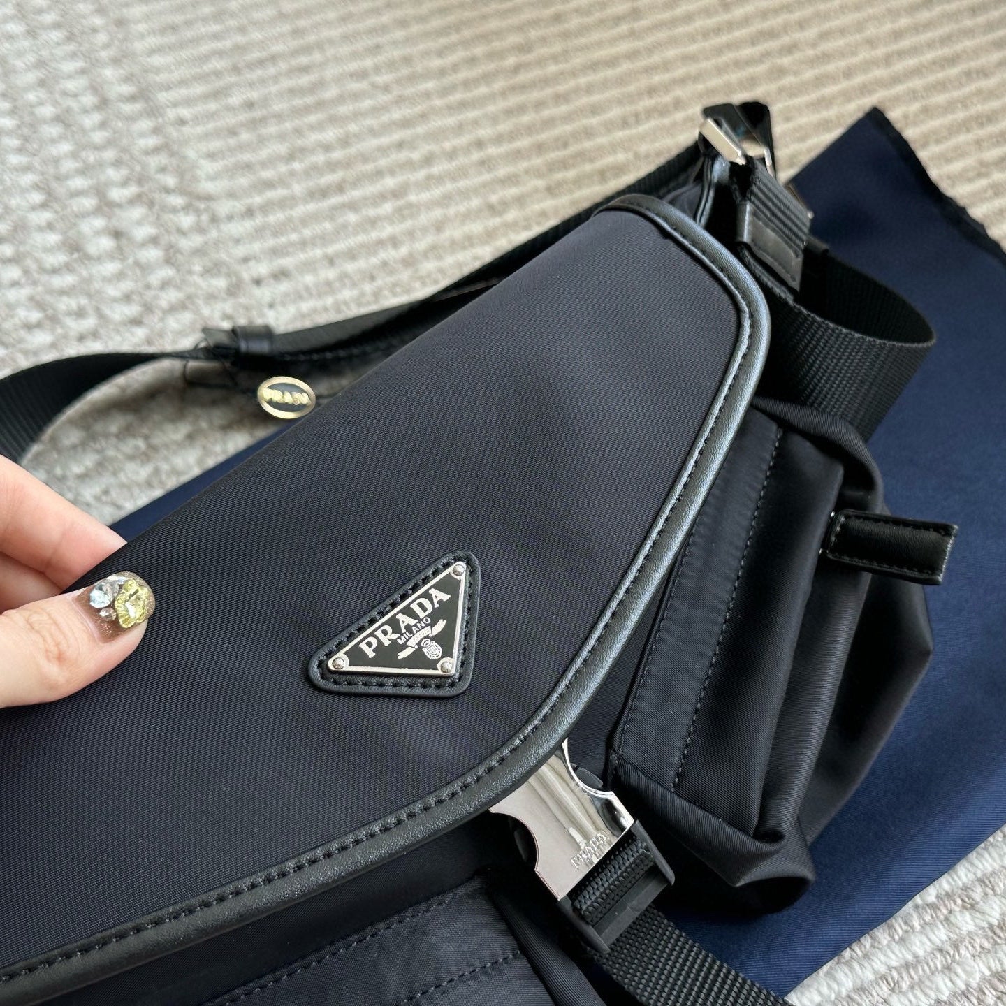 Stylish Nylon Waist Bag