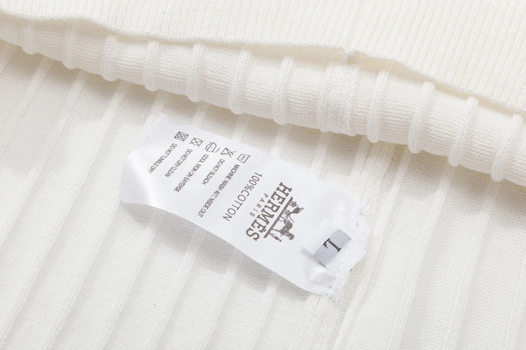 Fashion men's knitted polo shirt