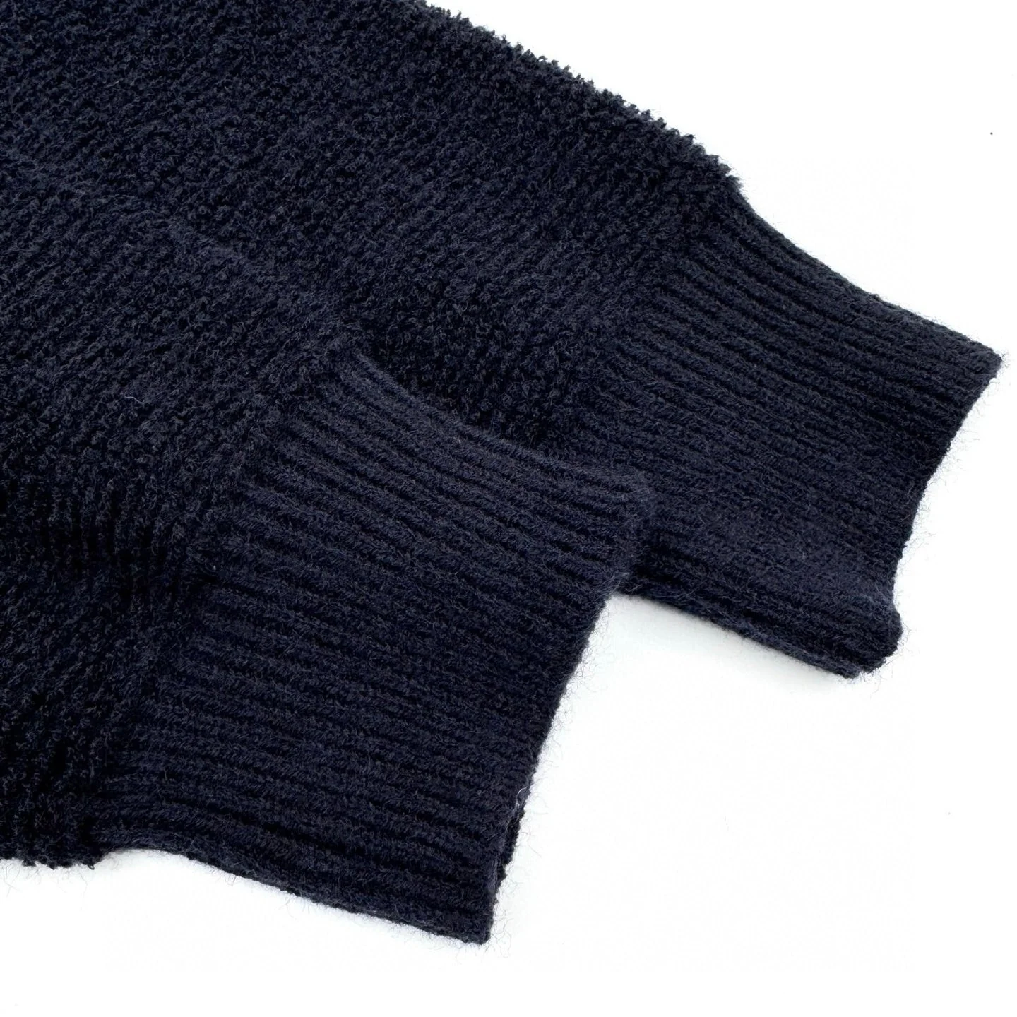 Knitted embroidered cashmere cardigan