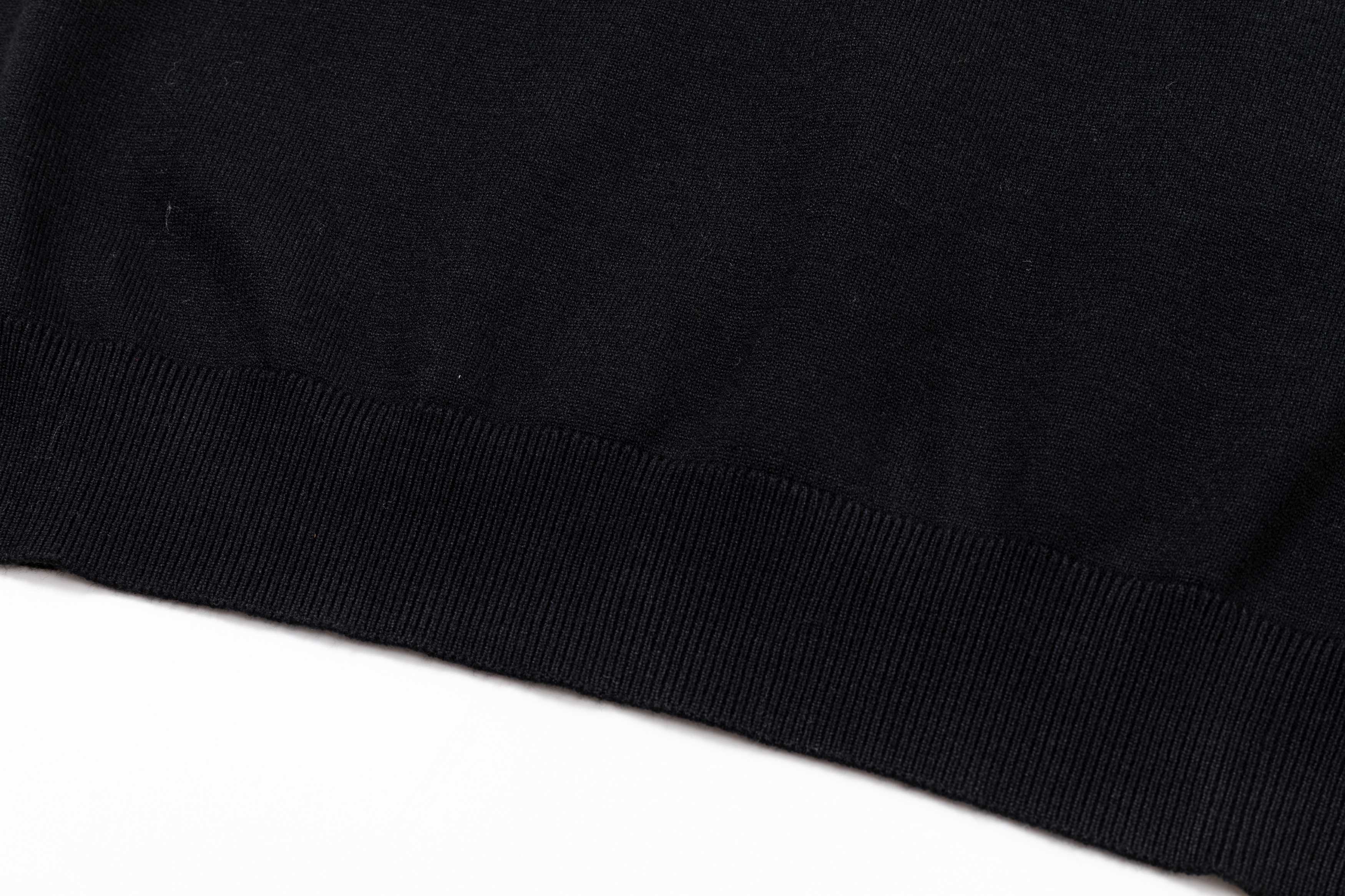 Knitted jacquard cashmere sweater