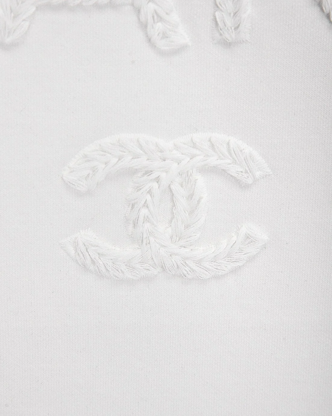 Embroidered cotton sweatshirt