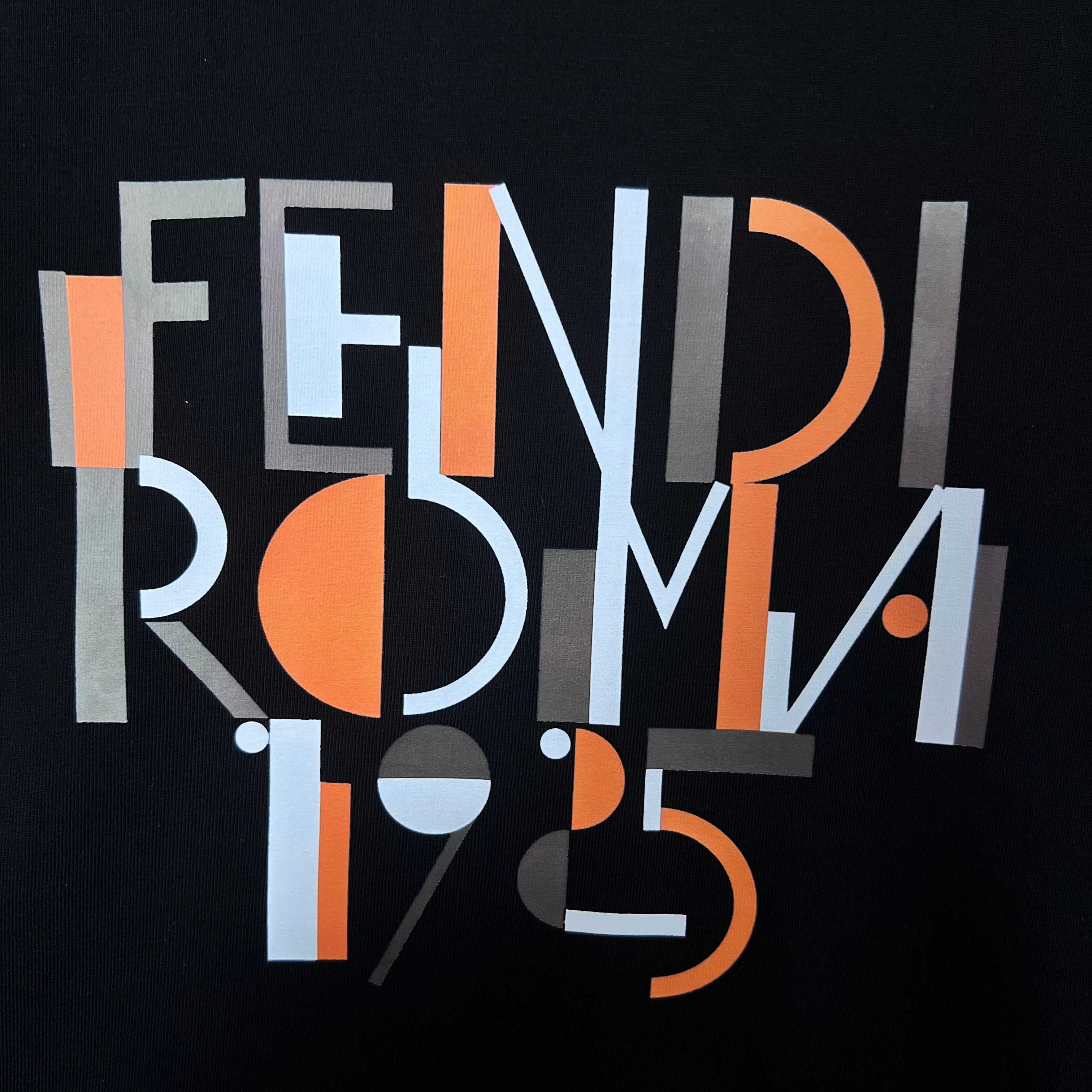 Color-blocked letters sweatshirt