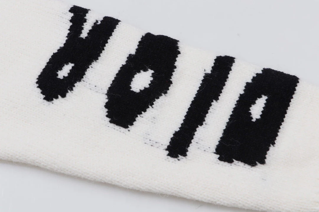 Ripped Knit Cashmere Sweatshirt