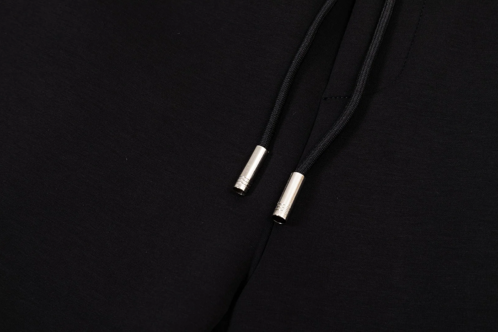 Embroidery  cotton drawstring trousers