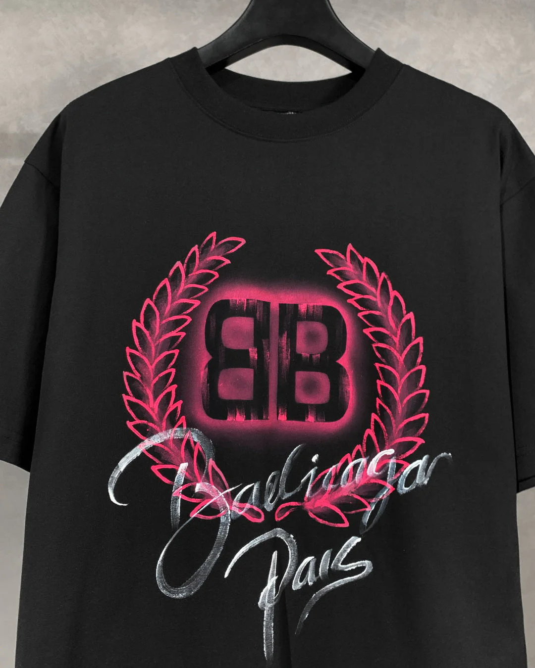 Wheat ear print T-shirt