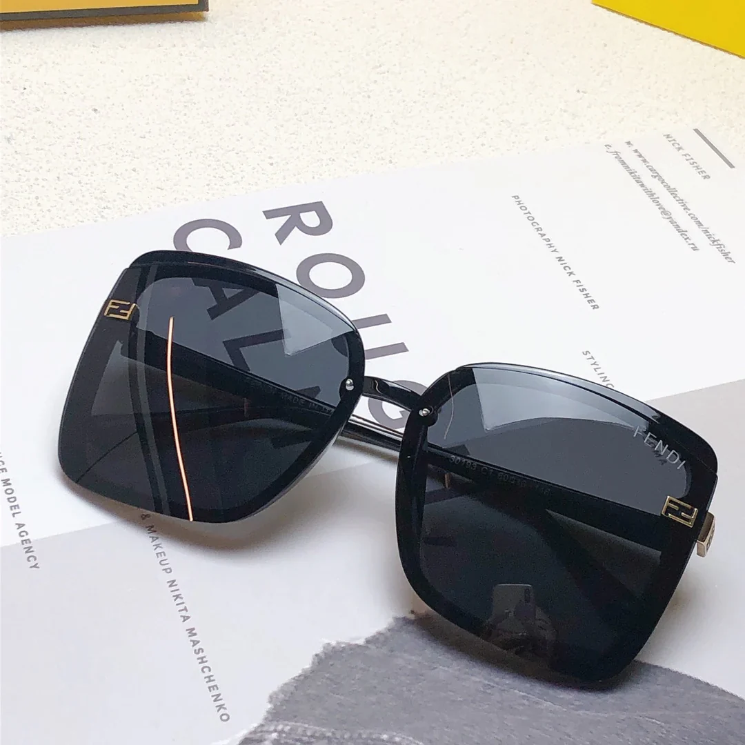 5 colors of classic large frame sunglasses  30193