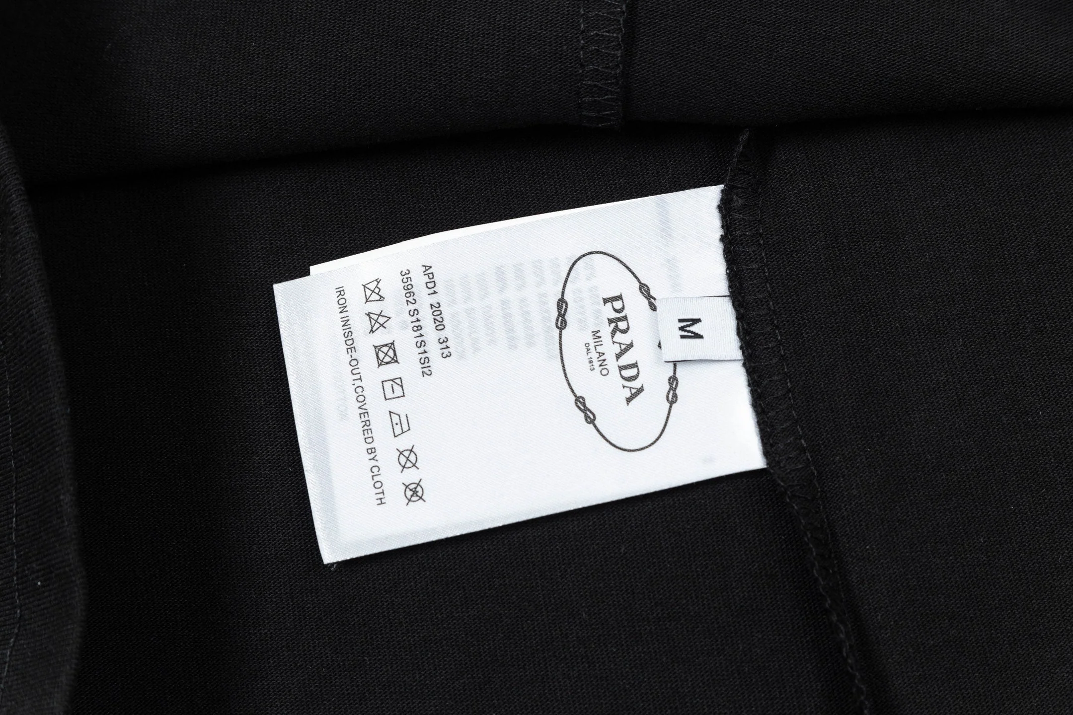 Gradient cotton T-shirt