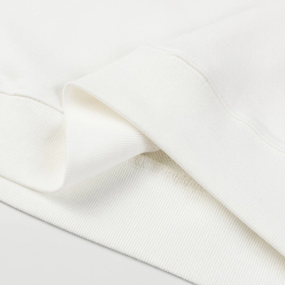 3D embroidered cotton sweatshirt