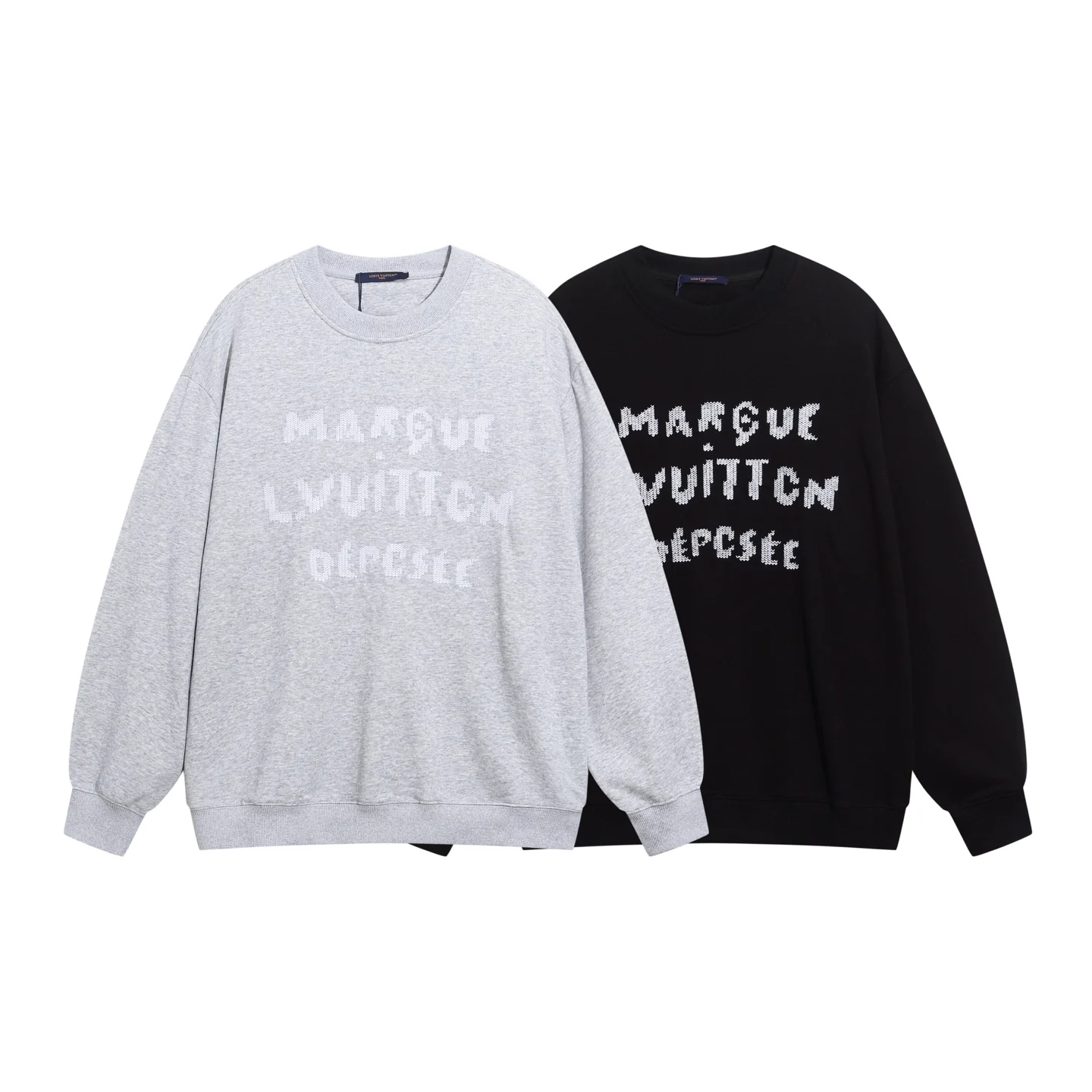 Embroidered cotton sweatshirt