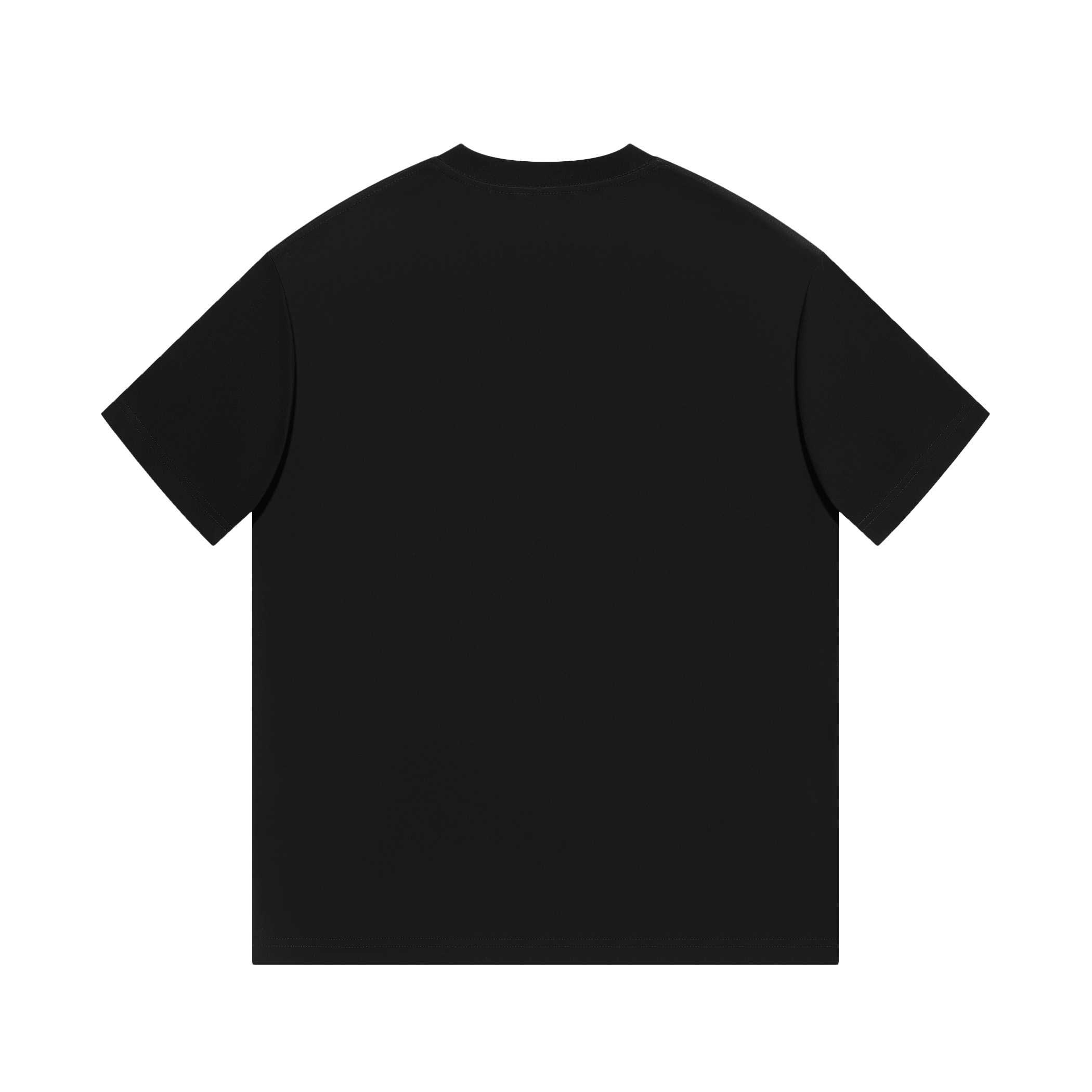 Rabbit embroidered cotton T-shirt