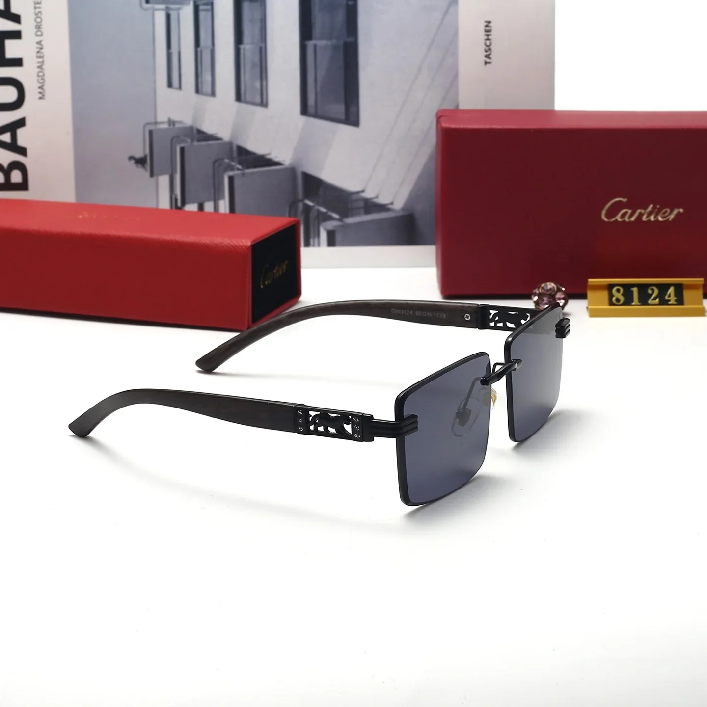 5 colors unisex polarized sunglasses 8124