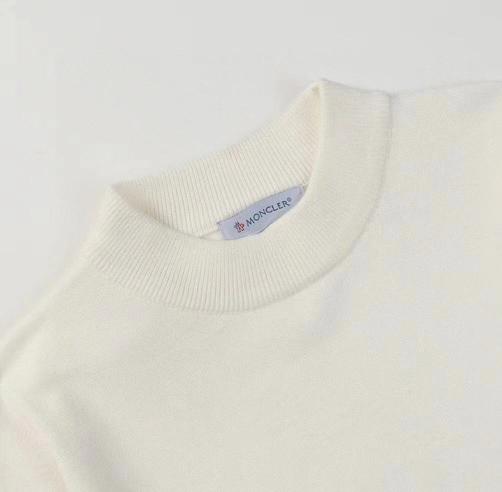 knitted embroidered sweatshirt