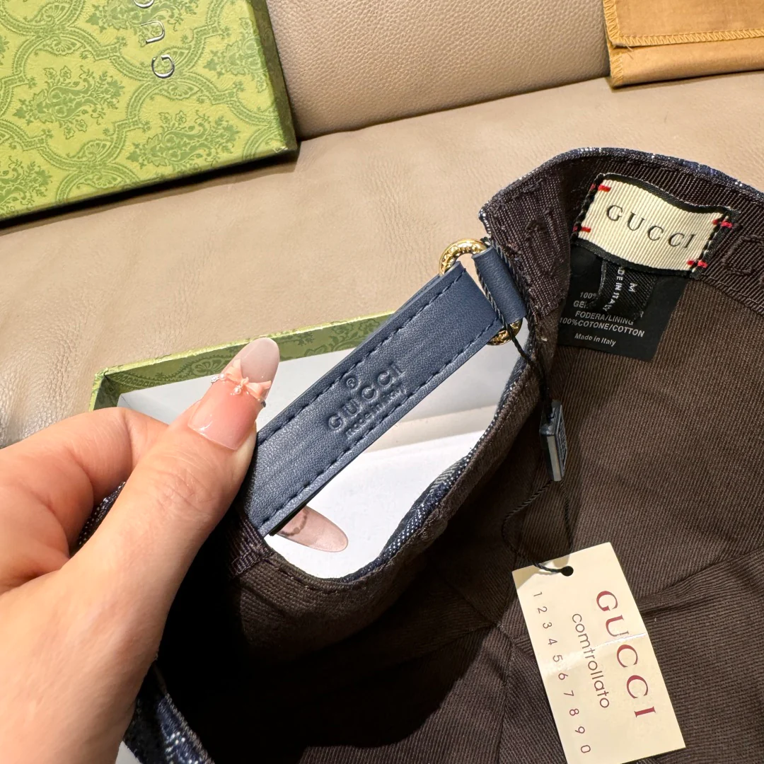 Stylish denim baseball cap