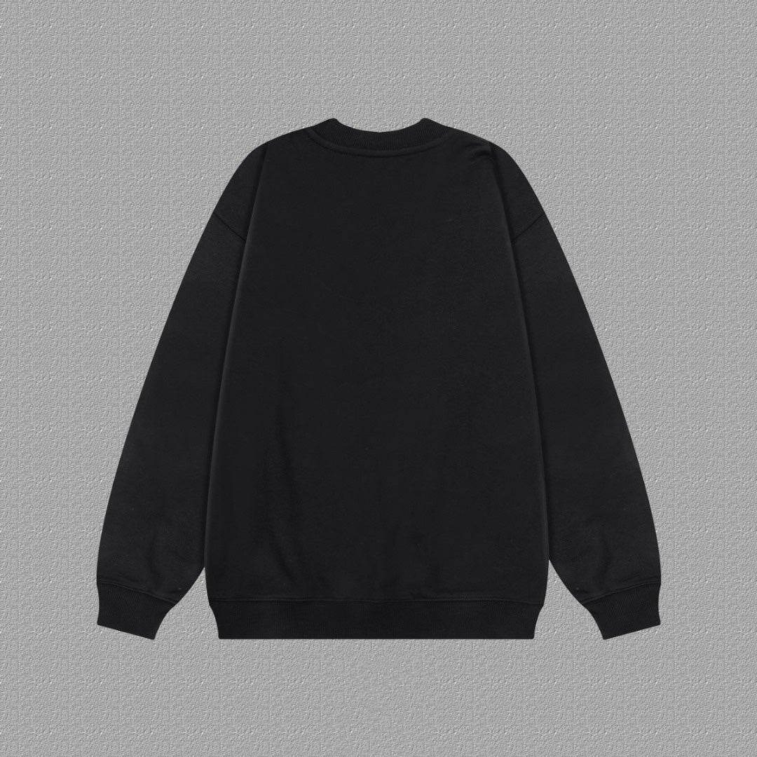 Pocket crew neck sweatshirt