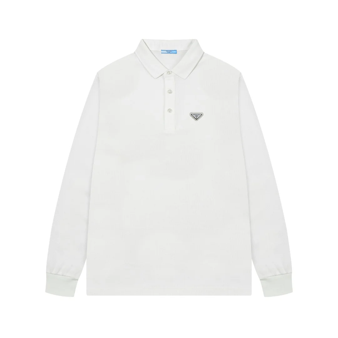 Knitted Lapel Polo Shirt