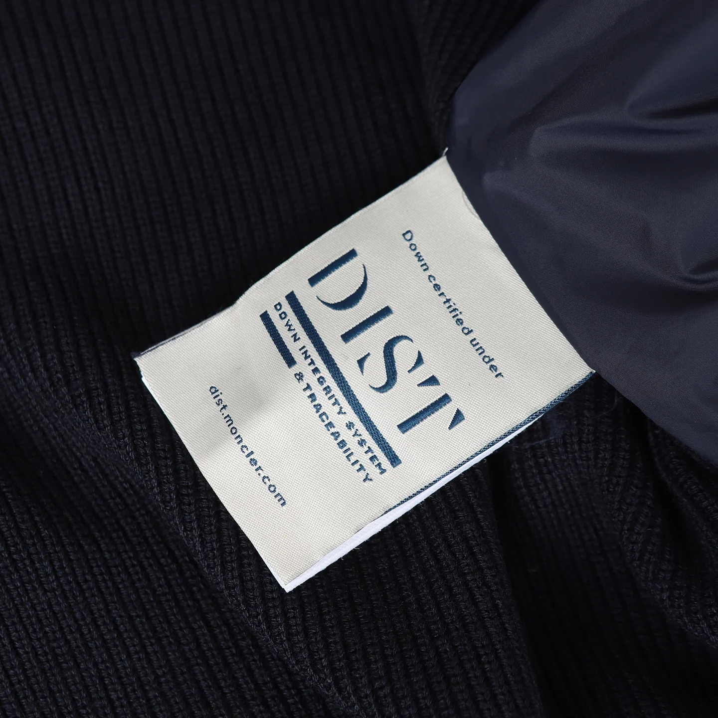 Wool Zip-Up Knit Down Hooded Jacket