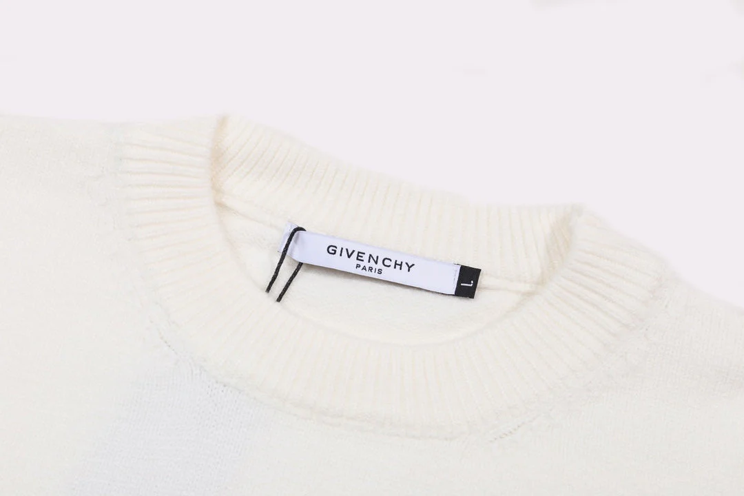 knitted jacquard sweatshirt