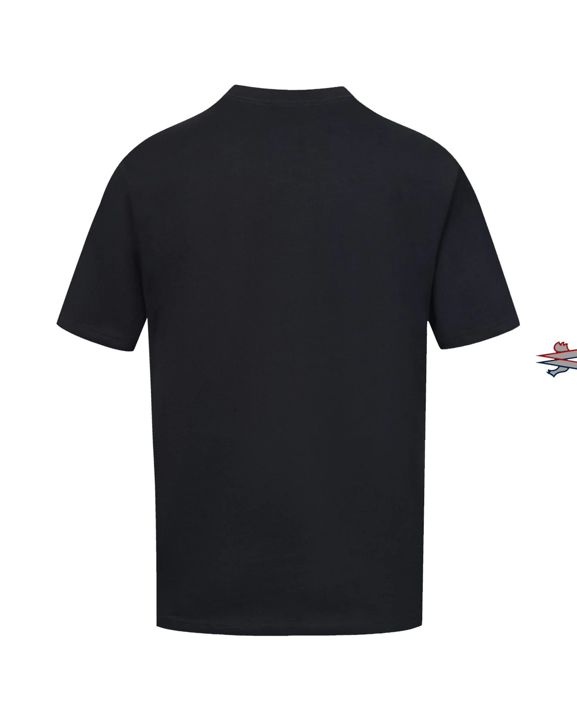 Crew neck printed cotton T-shirt