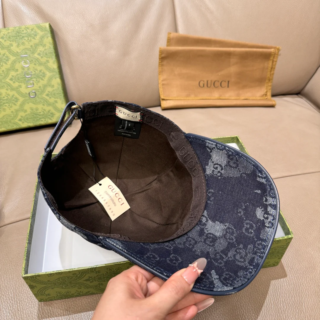 Stylish denim baseball cap