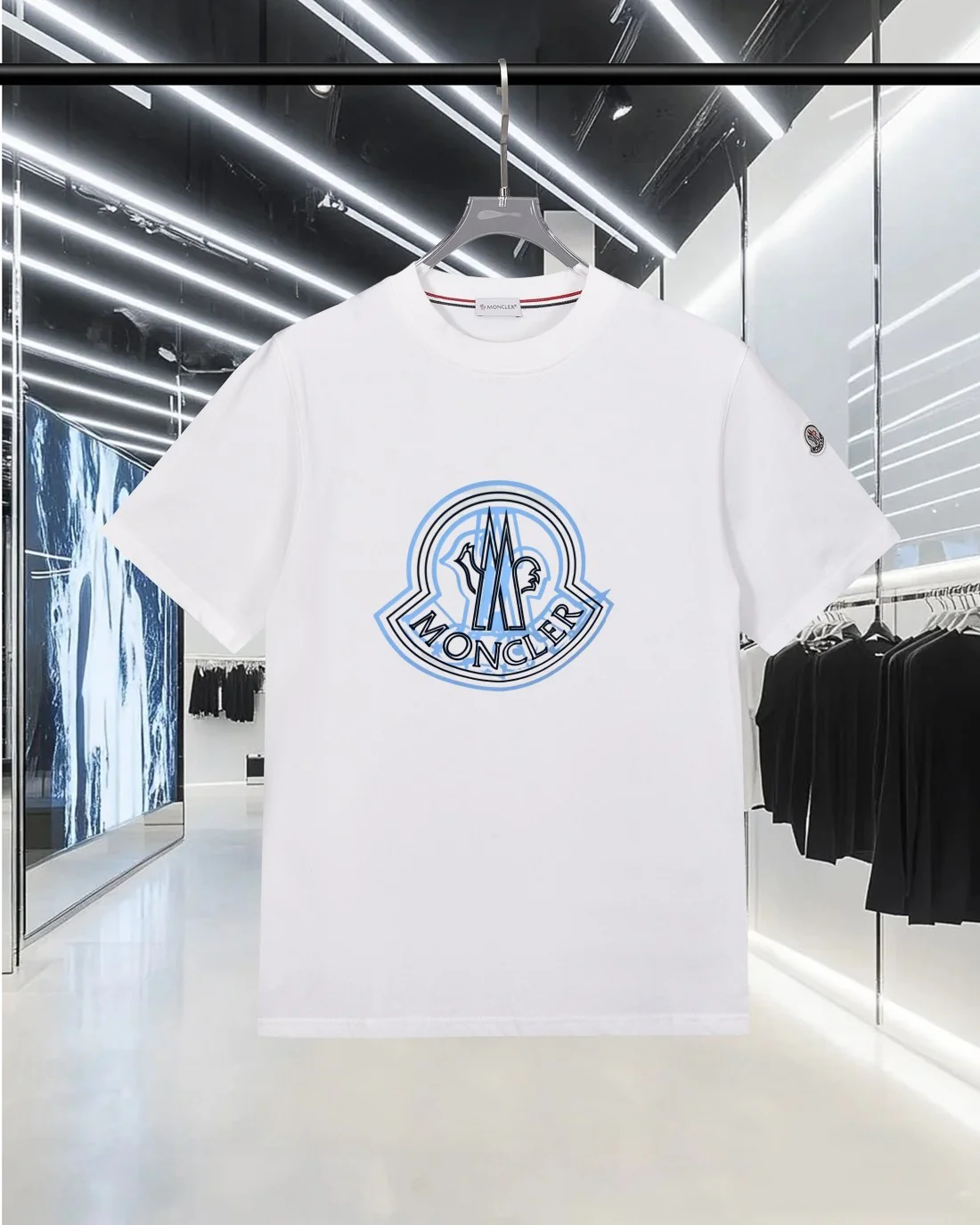 Crew neck cotton T-shirt