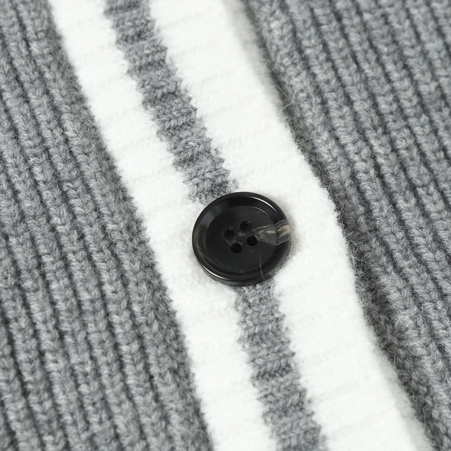 Jacquard cashmere sweater cardigan