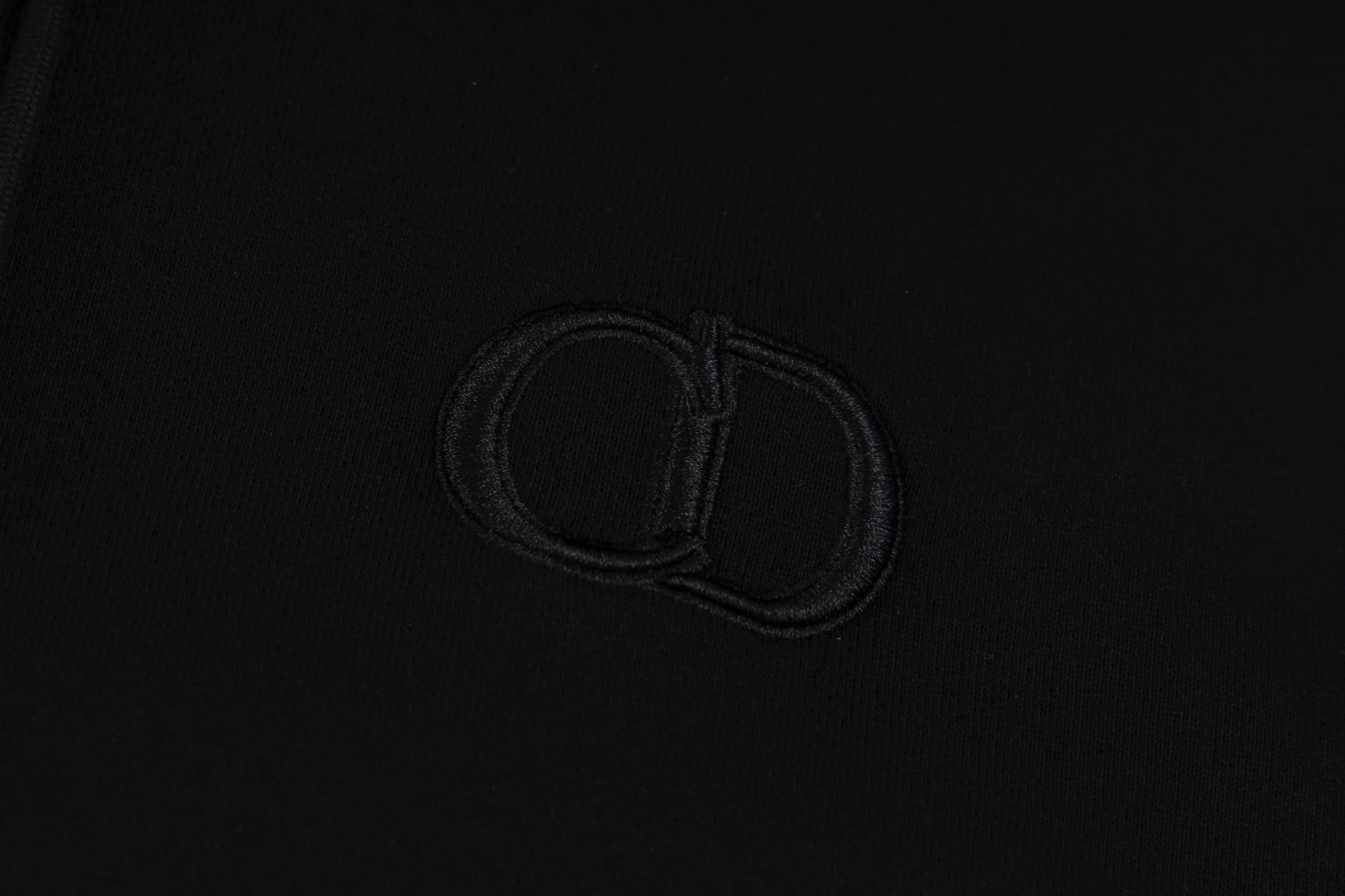 Embroidery cotton sweatshirt