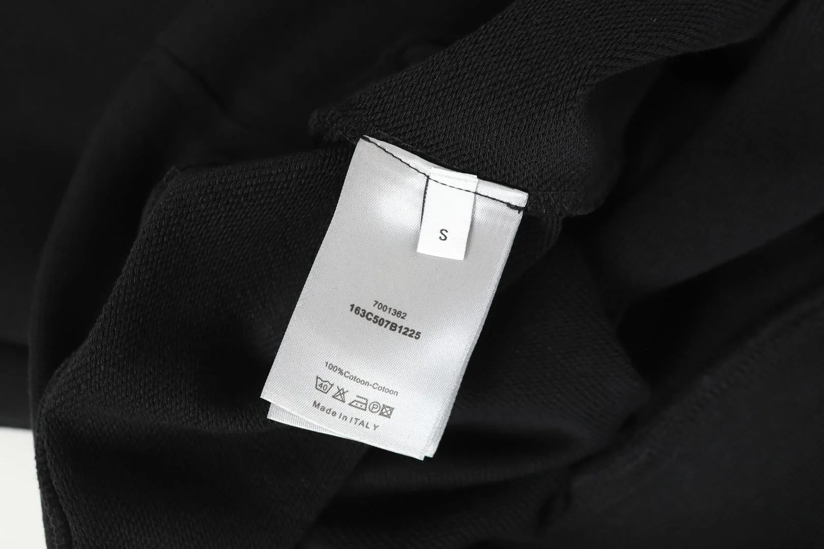 Knitted printed sweatshirt