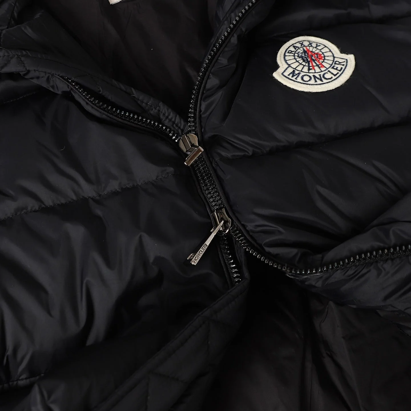 3D Quilted Zip-Up Down Jacket