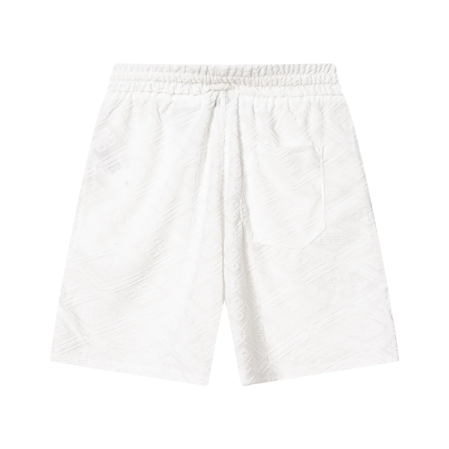 jacquard knit shorts