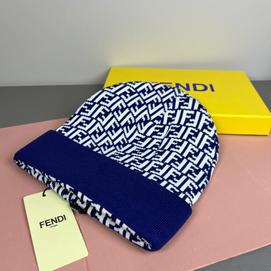 Double layer Cashmere Knitted  Beanie