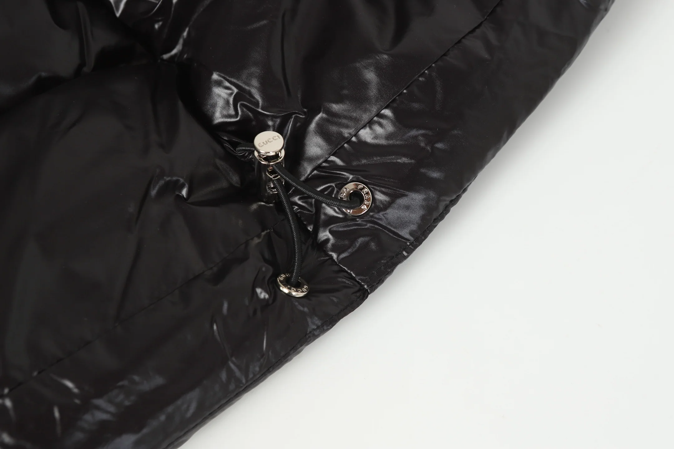 Web stand collar down jacket