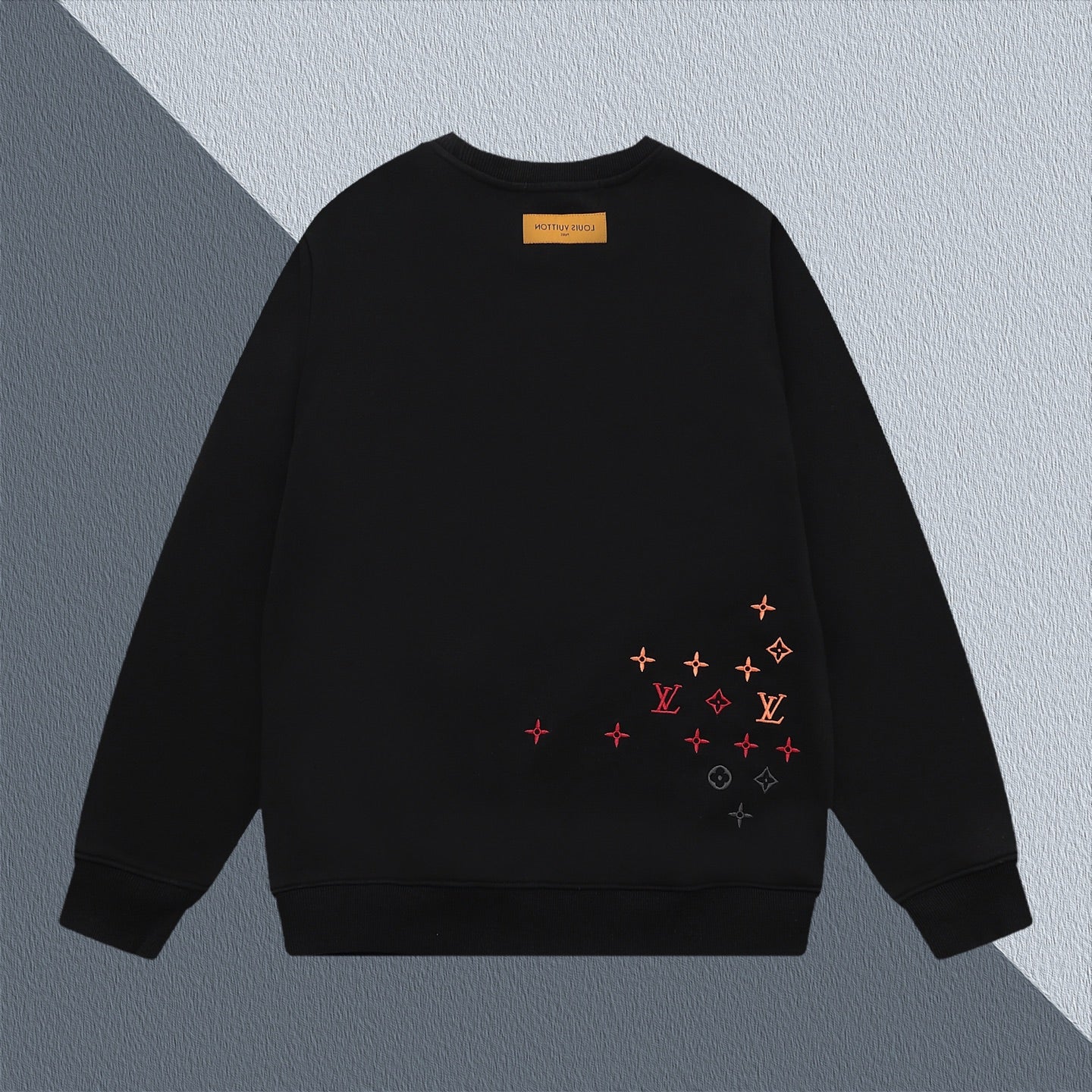 Colorful embroidered sweatshirt