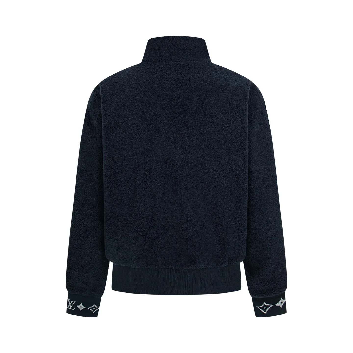 Lambskin jacquard jacket