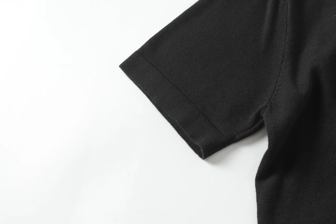 knitted cotton T-shirt