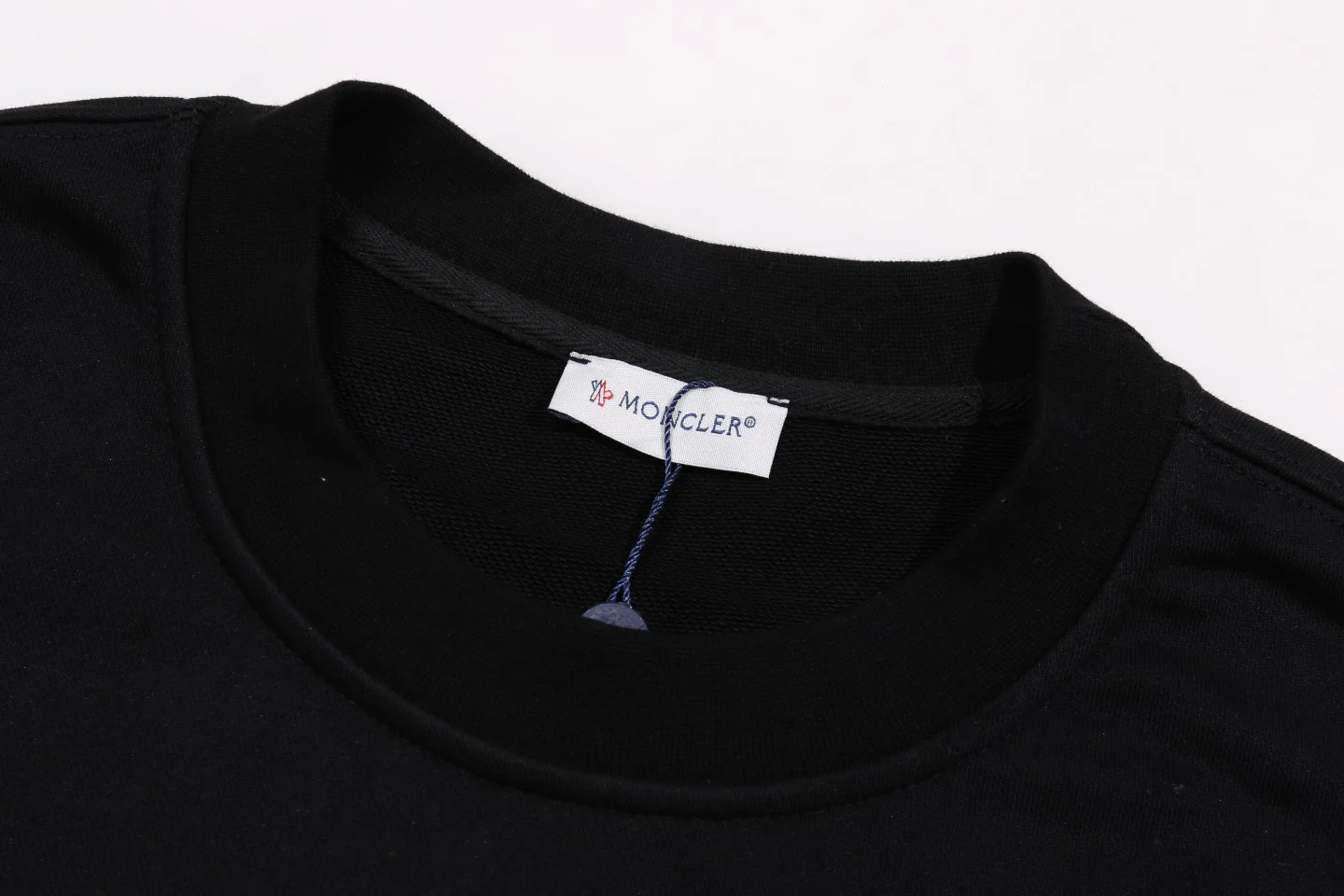 Embroidered printed cotton sweatshirt