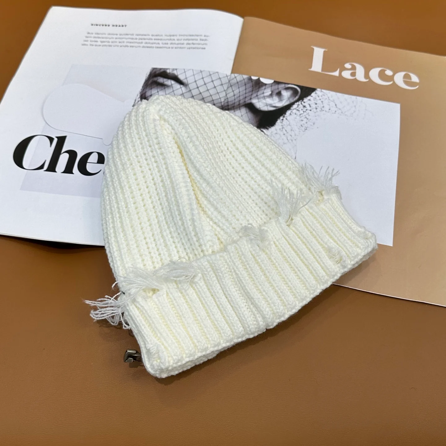 Metal Monogram Cashmere Beanie