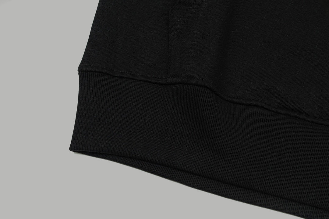 Graffiti lettering hooded sweatshirt