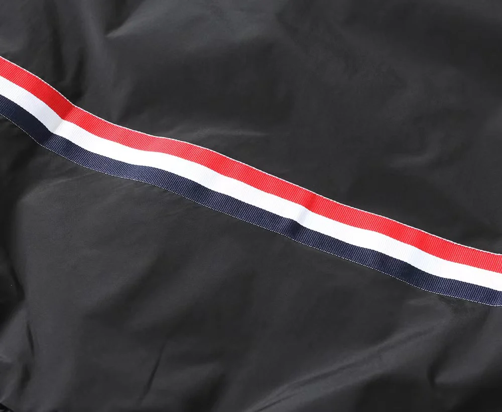 Nylon thin hooded jacket