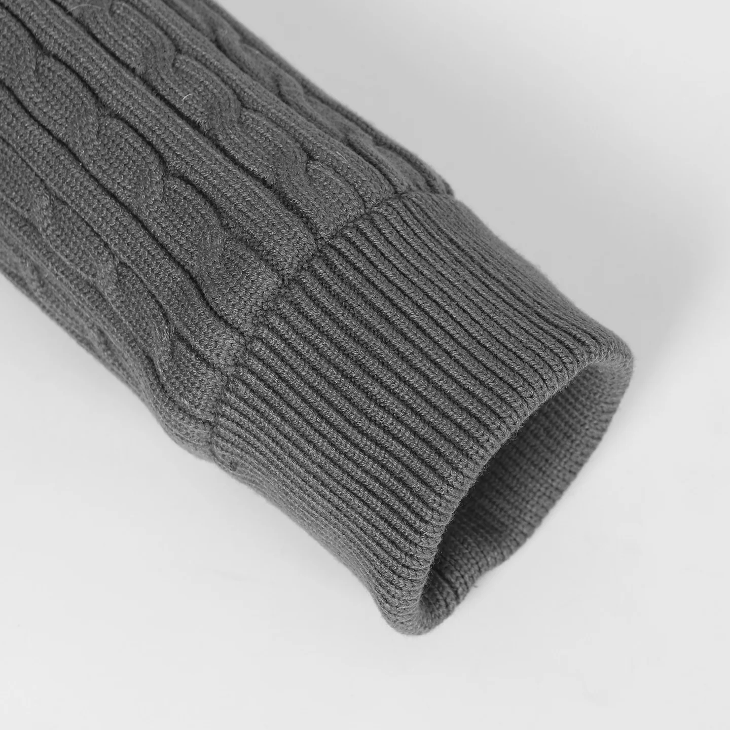 wool knitted down jacket