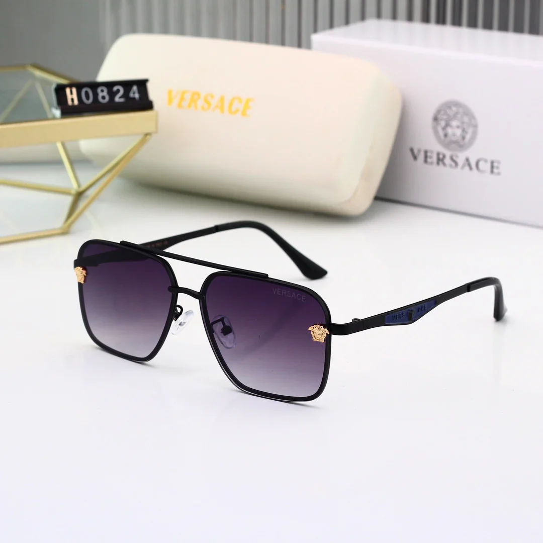 7-color high-definition lens metal sunglasses 0824