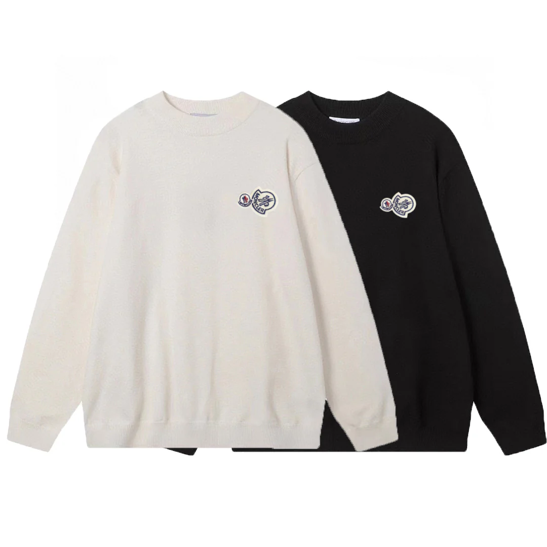 Crew neck cashmere sweater