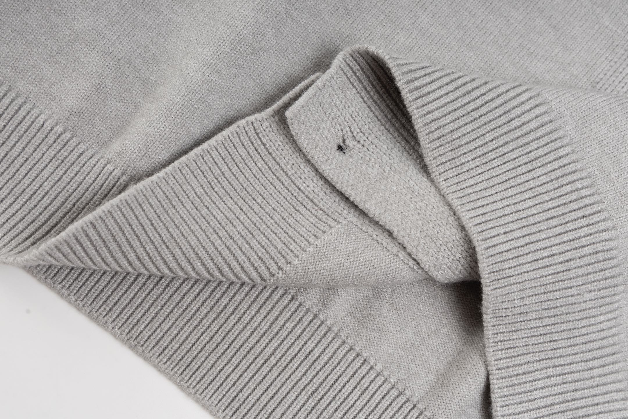 Lapel knitted sweater cardigan